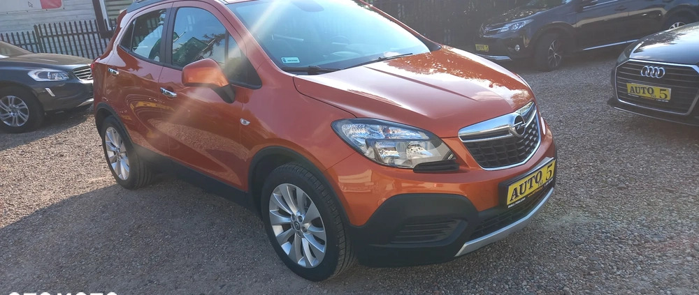 Opel Mokka cena 56900 przebieg: 112000, rok produkcji 2016 z Knurów małe 301